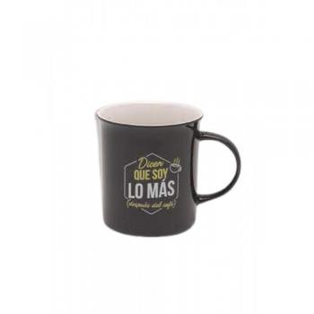 Taza con Mensaje y Diseño Mr. Wonderful: Dicen que Soy lo Más (Después del Café)