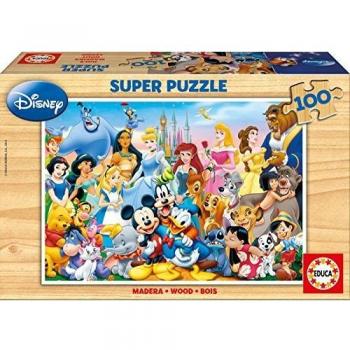 Educa - El Maravilloso Mundo de Disney Puzzle, 100 Piezas, Multicolor