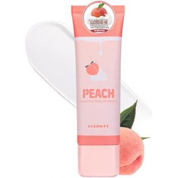 CORINGCO - Peach Whipping Tone Up Cream - 50ml - Korean Multi-Functional Face and Body Moisturizing Illuminating Cream