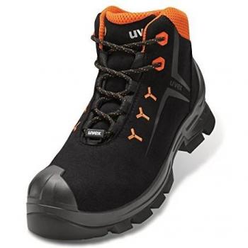 Botas de seguridad S3 ESD uvex 2 MACSOLE® 6529244 Talla 44 Negro/Rojo