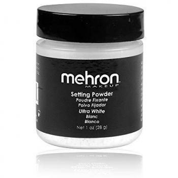 Mehron UltraFine Setting Powder - Ultra White 1 oz