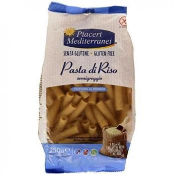 Pasta de Arroz Rigatoni Sin Gluten Piaceri Mediterranei 250g