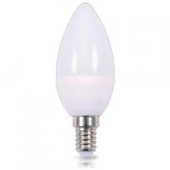 Bombilla de led de vela E14 6W luz cálida 3000K 560 lm GSC 2002370