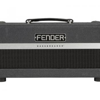 Fender Bassbreaker 15 Guitar Amplifier Head, 120V, Gray Tweed