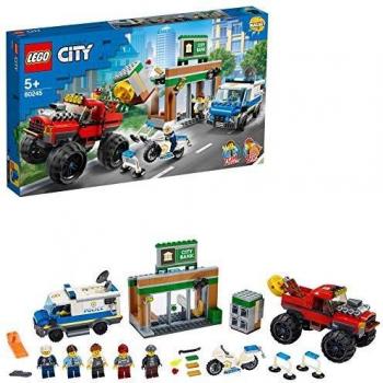 LEGO 60245 City Police Policía: Atraco del Monster Truck