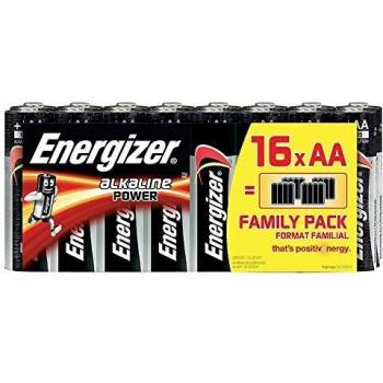 Paquete Familiar de Pilas Alcalinas Energizer AA x 16