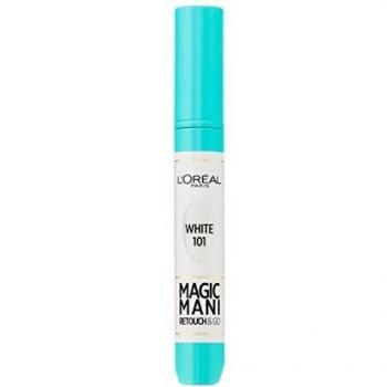 L'Oréal Paris Make-up designer Retocador de Uñas Instantáneo Magic Mani Blanco 101-1 Retocador de Uñas