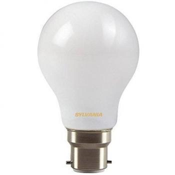 Bombilla LED B22 7W 827 satinada