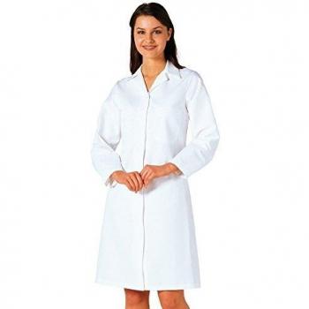 Portwest 2205WHRL Ladies Food Coat, One Pocket, Regular, Size: Large, White