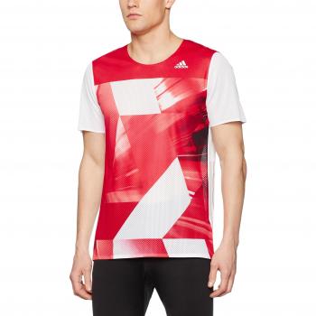 adidas Az S/S M - Camiseta para hombre, color blanco, talla L