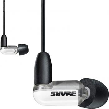 SHURE AONIC 3 White Wired Sound Isolating Earphones