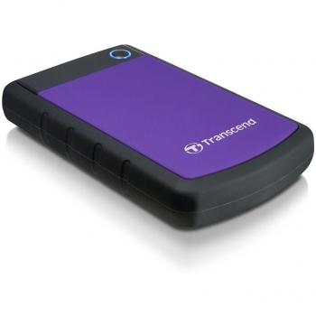 Transcend StoreJet 25H3 TS1TSJ25H3P - Disco Duro Externo, Morado, 1TB