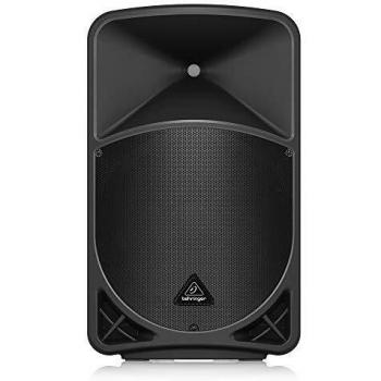 Behringer B15X Altavoz De Gran Potencia, 15 Pulgadas, 2 Vías, 1000 Vatios, Con Mezclador Digital, Opción Para Inalámbrico, Control A Distancia Con Aplicación Para Móvil Con Android