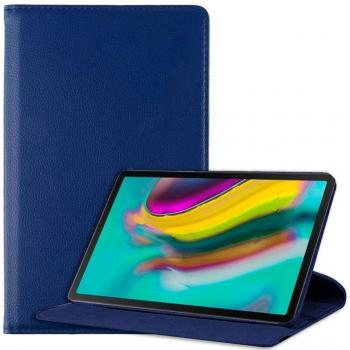 Funda Giratoria 360 para Samsung Galaxy Tab S5E 10.5 T720/T725 Polipiel Azul