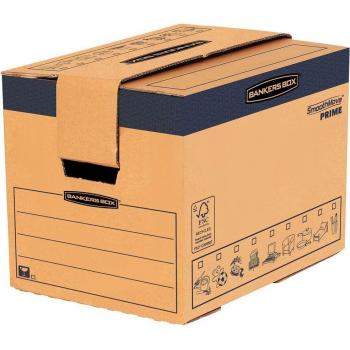 Caja de transporte Bankers Box - Montaje automático - 37,5 l - 30,4 x 30,4 x 40,6 cm