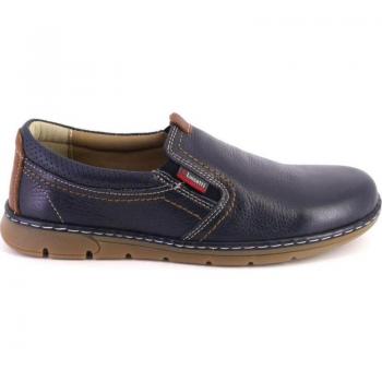 Mocasines de Hombre LUISETTI 23320 Piel Azul Marino