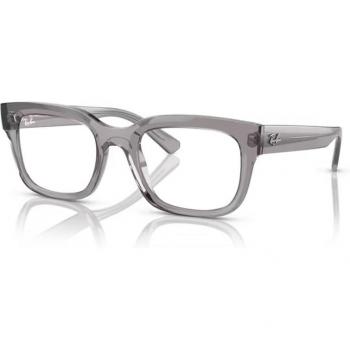 Ray-Ban RX7217 Chad 8263 Unisex Square Gray Eyeglasses