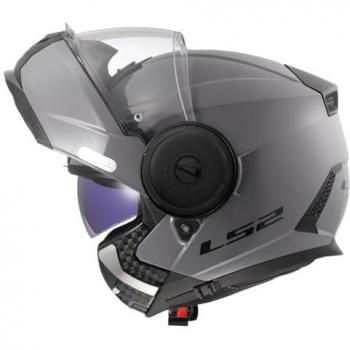 Casco Modular LS2 FF902 Scope II Plata Mate Talla M
