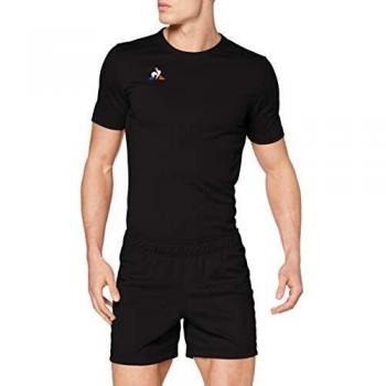 Le Coq Sportif N°1 Training Short Rugby Pantalón Corto, Hombre, Black, XL
