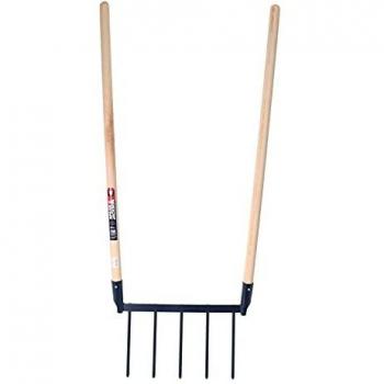 Horquilla Ecológica de 5 Dientes con Mango de Madera - 110 cm