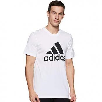 Adidas MH BOS tee T-Shirt, Hombre, White/Black, XL