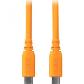 Rode SC27 6.5' SuperSpeed USB-C to USB-C 5Gbps Data Cable Orange