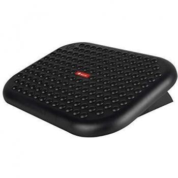 NGS FOOTNEST - Reposapiés Ergonómico de Altura Regulable, Reposapies para Oficina con Inclinación 0-15º y Base Antideslizante