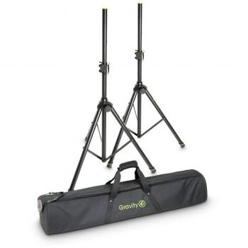 Soporte de Bafle de Acero Gravity SS 5212 B con Bolsa de Transporte - Set de 2