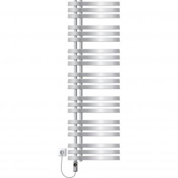 Radiador Toallero Eléctrico Cromado 50x160cm 900W con Termostato Digital
