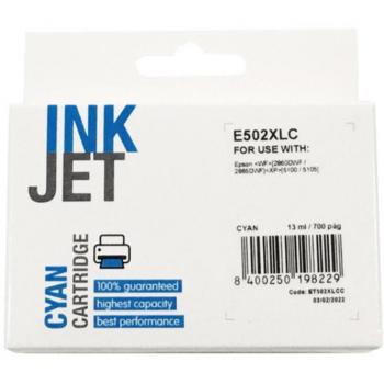 Cartucho de tinta compatible Epson T502XL Cian