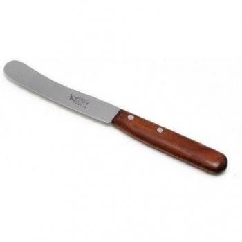 Molinos de viento cuchillo Buckels, inoxidable 118 mm, mango de madera de cerezo pulido