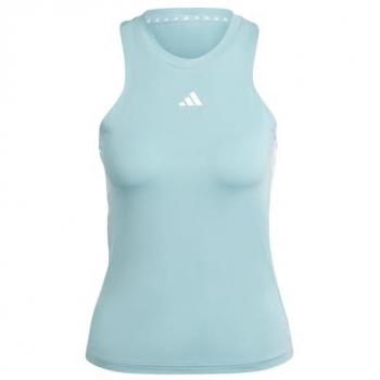 Camiseta Deportiva Adidas Aeroready Essentials 3 Rayas Mujer Mint/Rojo
