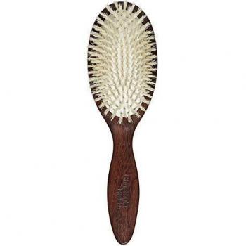 Christophe Robin Detangling Hairbrush Wooden Hair Brush with Boar Bristles 1 pc