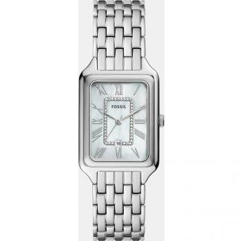 Fossil Raquel Ladies Mother of Pearl Watch ES5306 - Stainless Steel, Silver, One Size