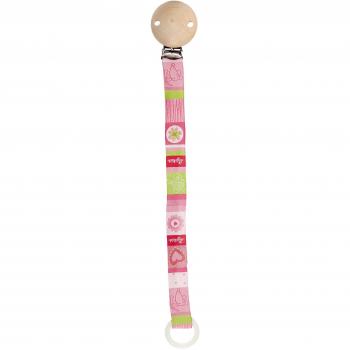 Sigikid 40826 - Cinta para chupete, color rosa