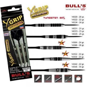 Bull's Darts 14352 - X-grip dardo 22 gr