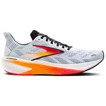Brooks Hyperion 2 Men's Running Shoes - White and Grey, Size 13 D