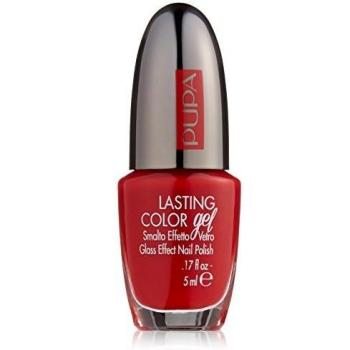 PUPA Lasting Colour Gel Nail Polish 41 Explosive Ruby - Glass Effect, 5ml