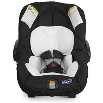 Chicco Key Fit - Silla de coche grupo 0+ con reductor para los primeros meses, color negro