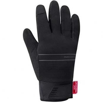 SHIMANO Guantes SH Windstopper Insul, Unisex Adulto, Negro, M