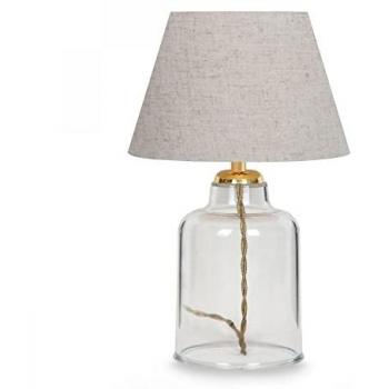 Lámpara de noche Wellhome 30 cm crema tipo E27 Max 60 W
