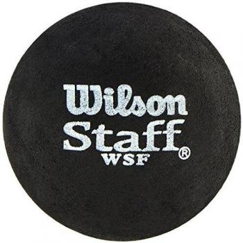 STAFF SQUASH 2 BALL YEL DOT