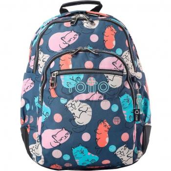 Mochila Escolar Eco-Friendly Totto Rayol Missi