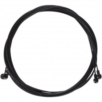 MSC CF1056BK - Pack de Dos Cables de Freno teflonados, Color Negro, 1.800 mm