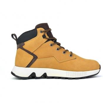 Botines de hombre en nobuck resistentes al agua