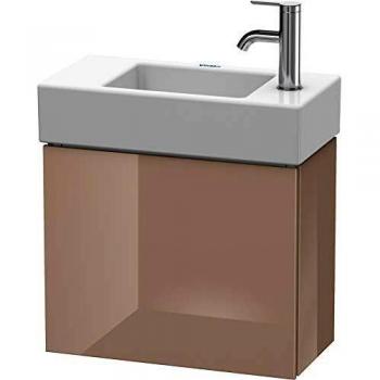 Mueble de baño Duravit L-Cube 48 x 24 cm, colgante, 1 puerta, acabado cappuccino alto brillo