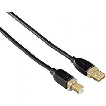 Cable USB 2.0 Tipo A a Tipo B de 3 metros Hama