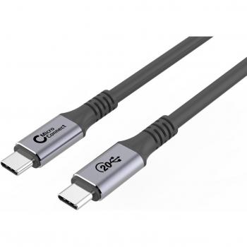 Cable USB C Microconnect 0,5 m USB 3.2 Negro Premium