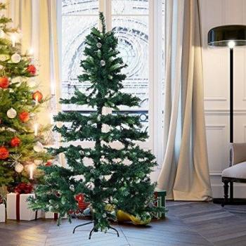 Arbol de Navidad Altura 180cm 800 ramas + 56 Piñas Decoracion Arboles Navidades