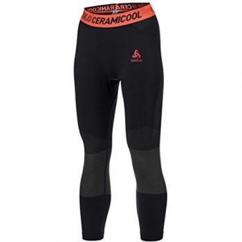 Odlo Ceramicool, Pantalones De Las Mujeres, Nero, XL